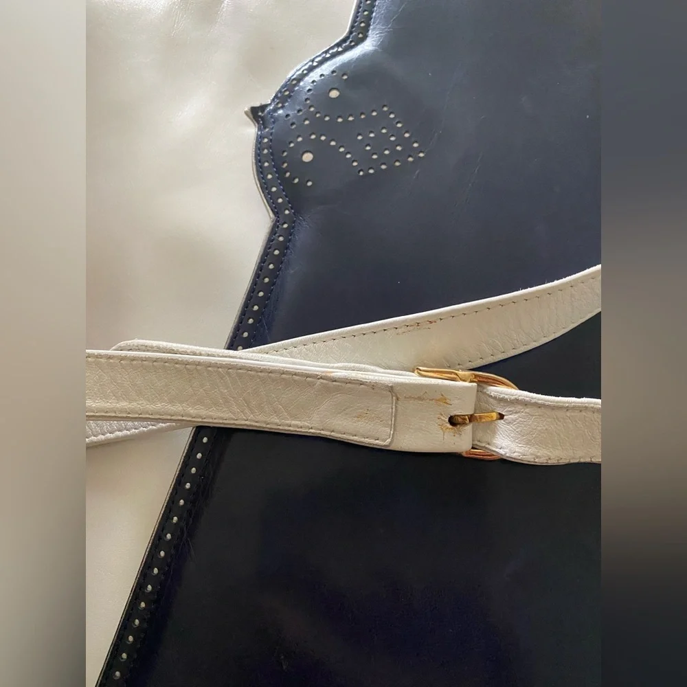 Vintage Bally bag crossbody purse 70’s 80’s ~ - Picture 13 of 15